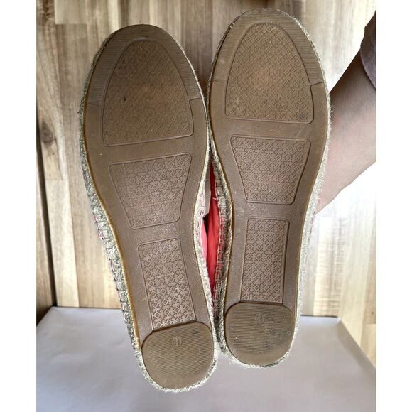 Tory Burch Womens Colorblock Flat Espadrilles Loafers Slippers Size 6.5 - Picture 6 of 9